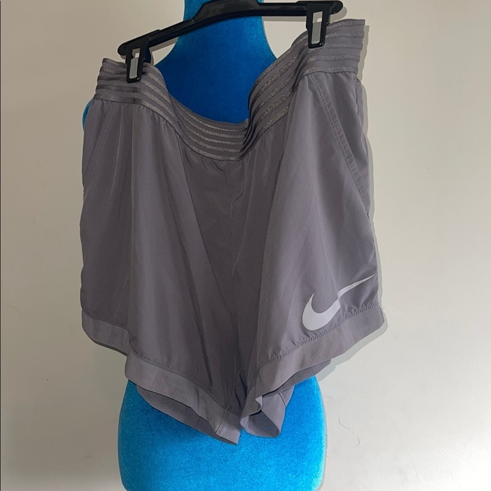 Nike Charcoal Gray Dri Fit Running shorts